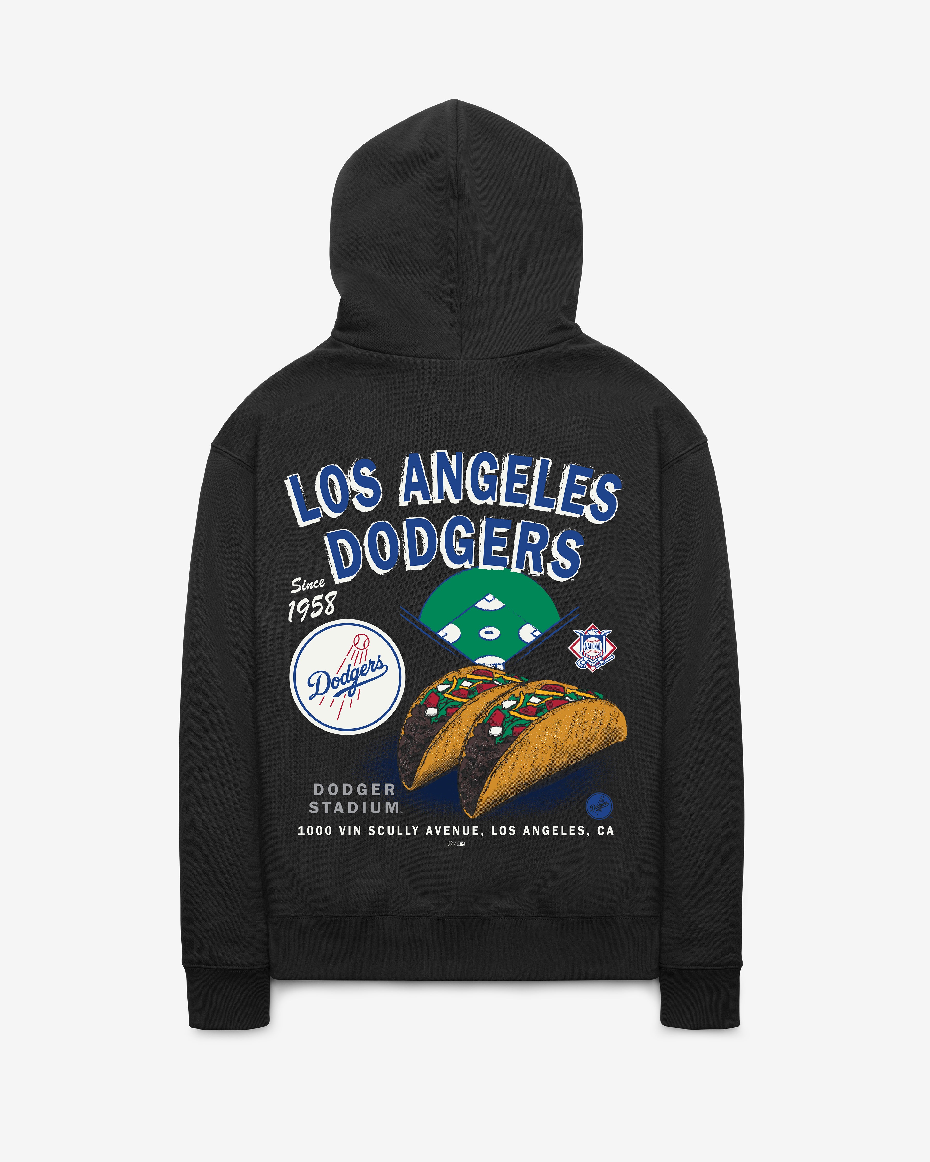 47-foundation-dodgers-stadium-hoodie-schwarz image 3