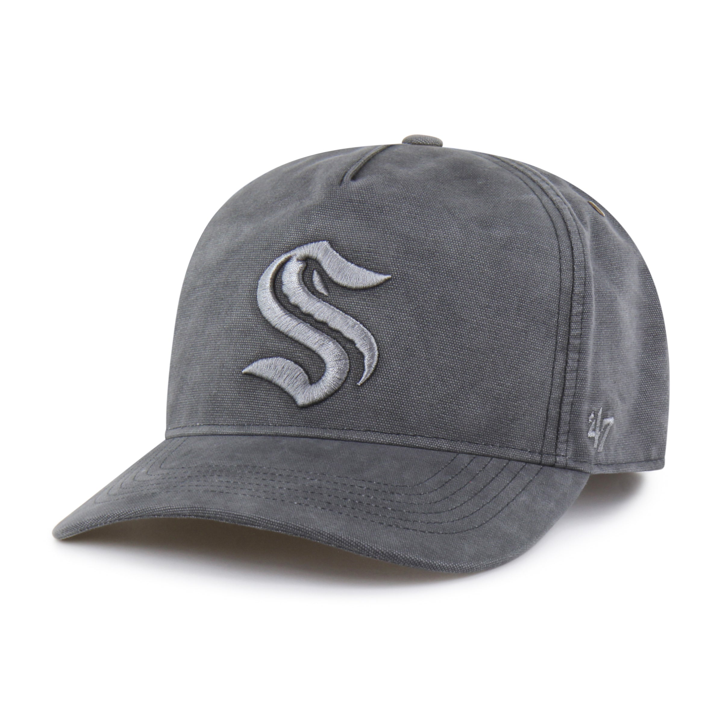 47-hitch-seattle-kraken-cap-carhartt-shadow-snapback image 4