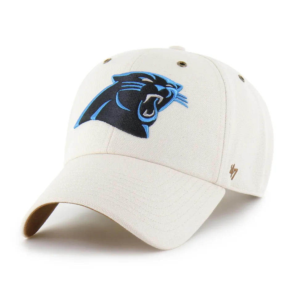 47-brand-47-clean-up-carolina-panthers-cap-natural-osf image 1