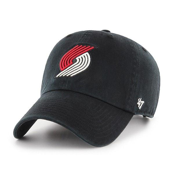 47-clean-up-portland-trail-blazers-cap-schwarz-osf image 1