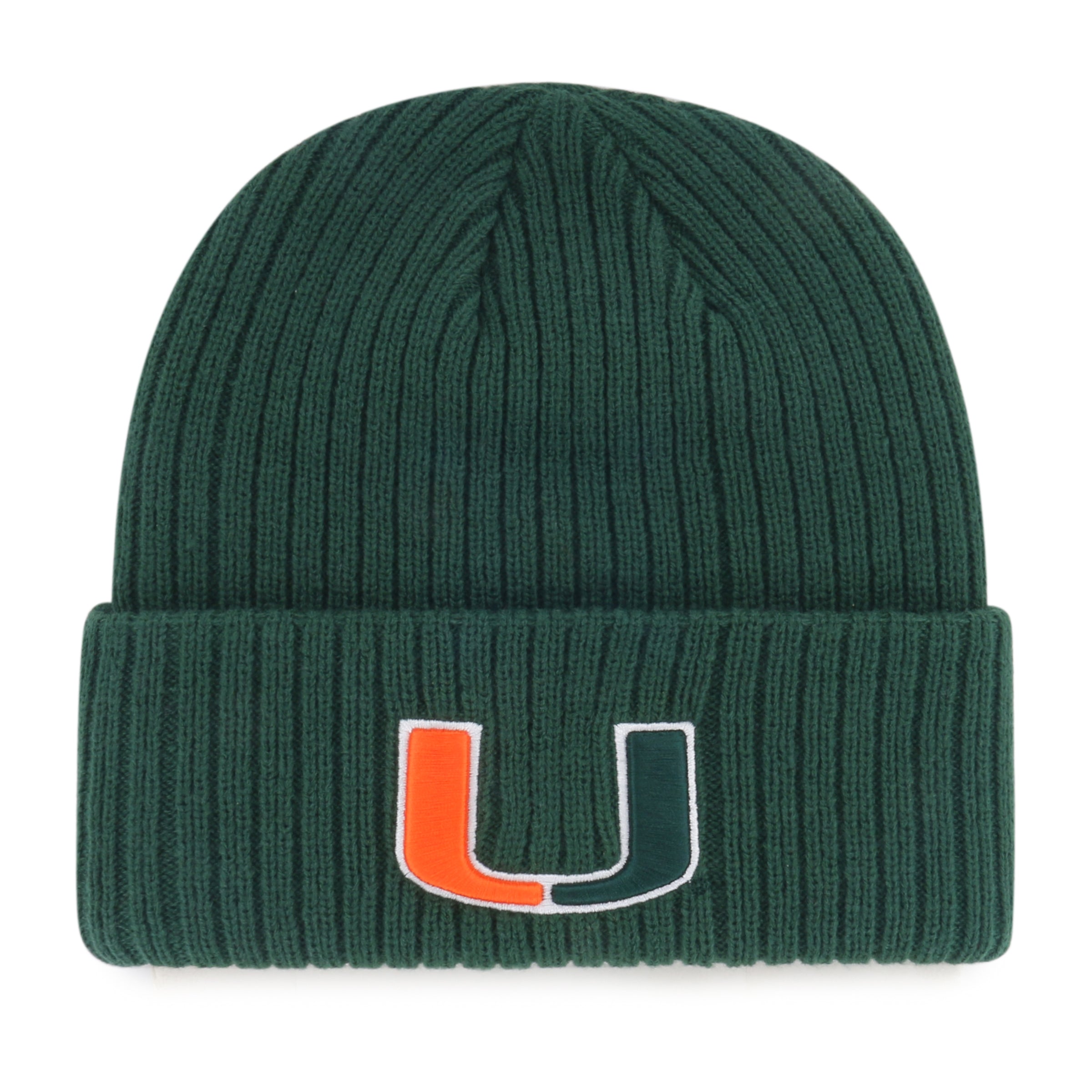 47-brand-cuff-knit-beanie-miami-hurricanes-dunkelgr-n-snowdrift image 2