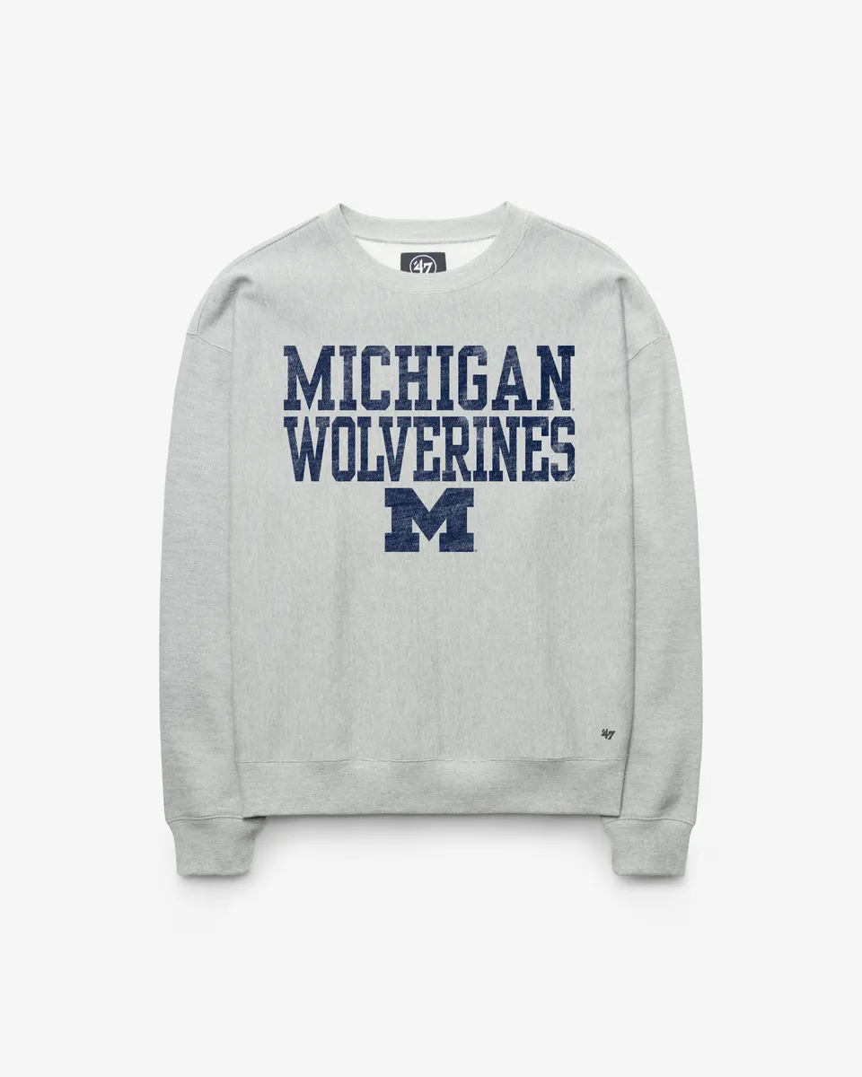 47-brand-campus-stack-foundation-crew-michigan-grau image 1