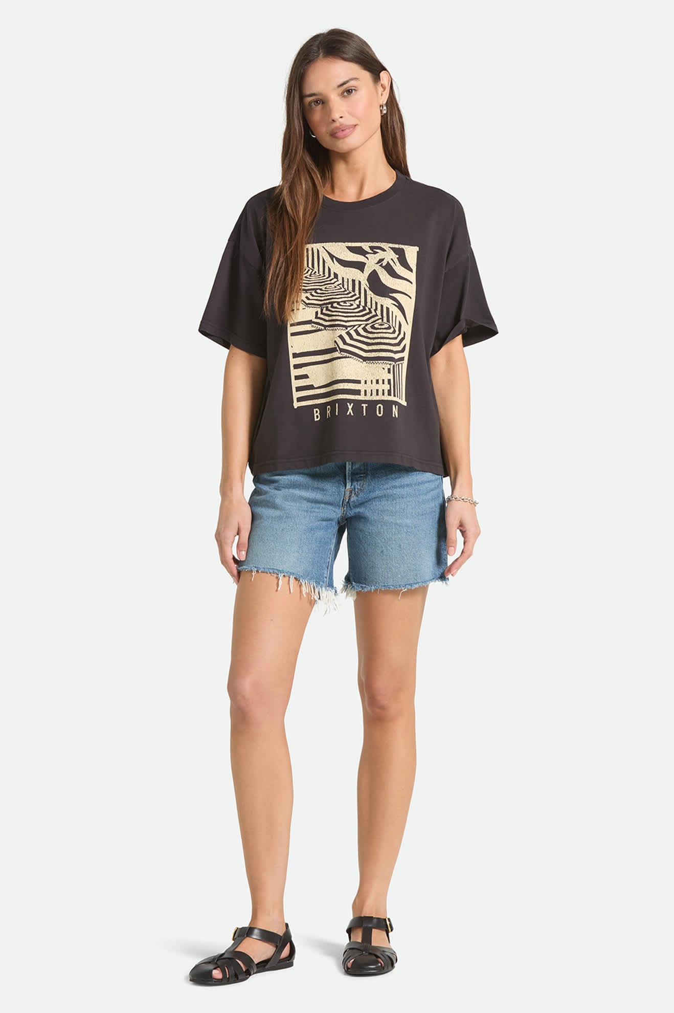 brixton-poolside-boxy-crew-t-shirt-washed-black image 5