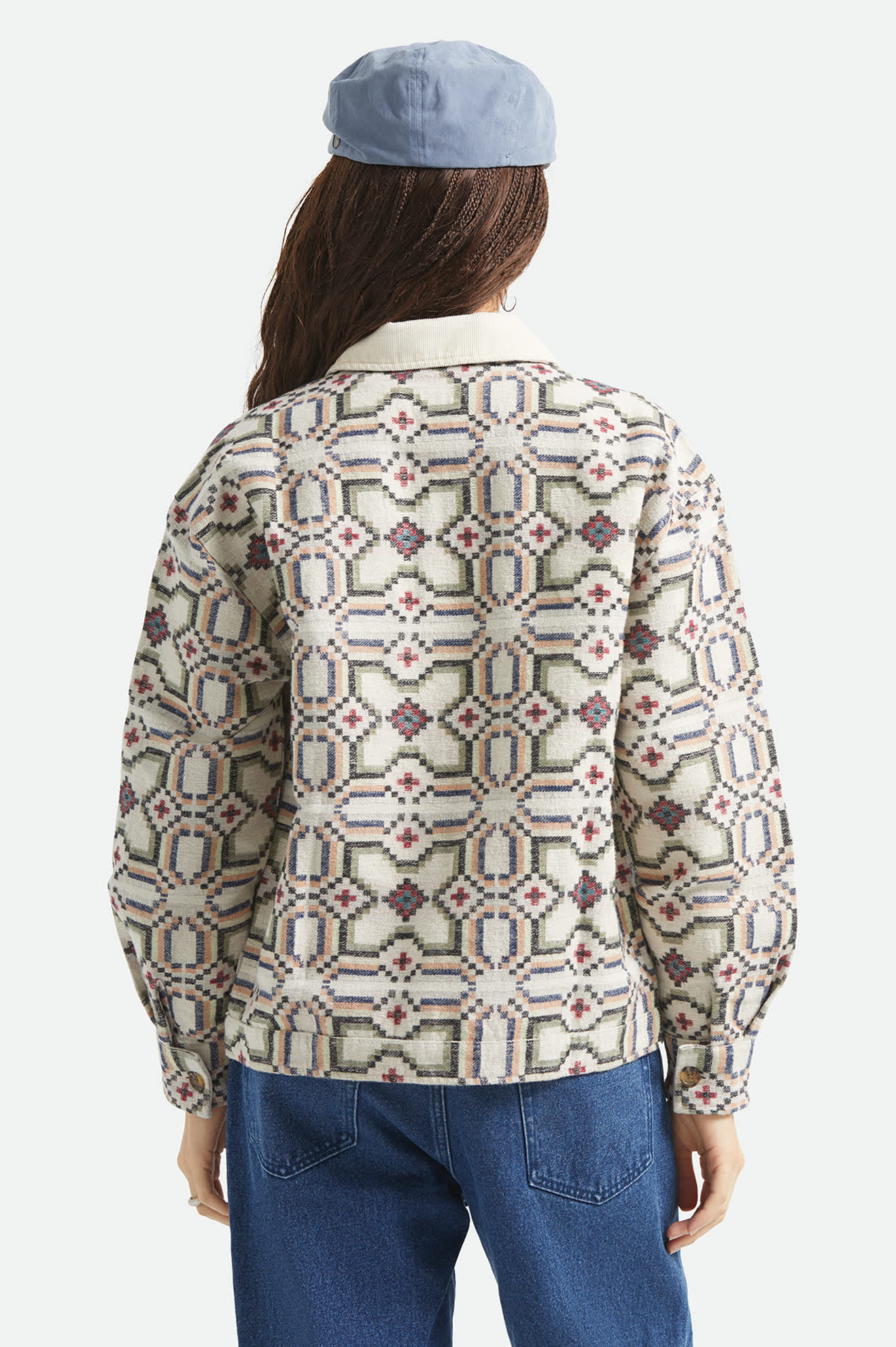 brixton-alfama-jacke-digi-tile-flanell-leicht image 4