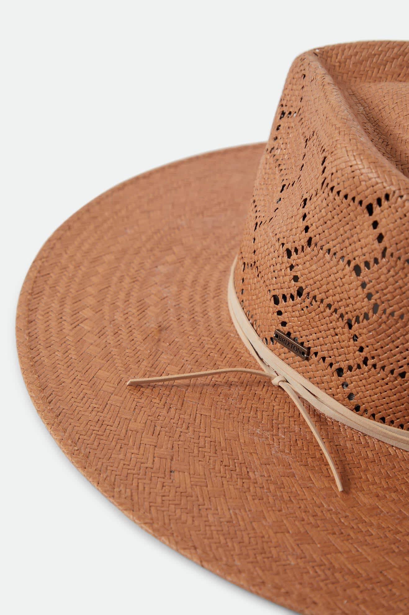 brixton-porto-fedora-strohhut-italian-clay-stroh image 3