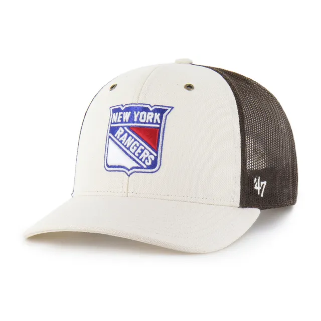 47-brand-new-york-rangers-trucker-cap-natural-undyed image 1