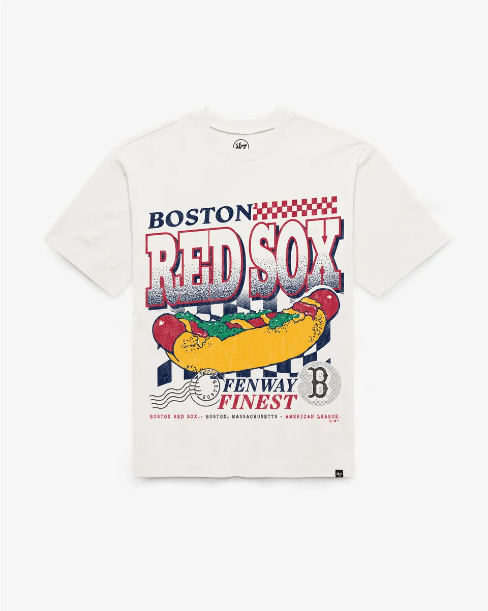 47-foundation-boston-red-sox-on-the-grill-t-shirt-sandstone image 1