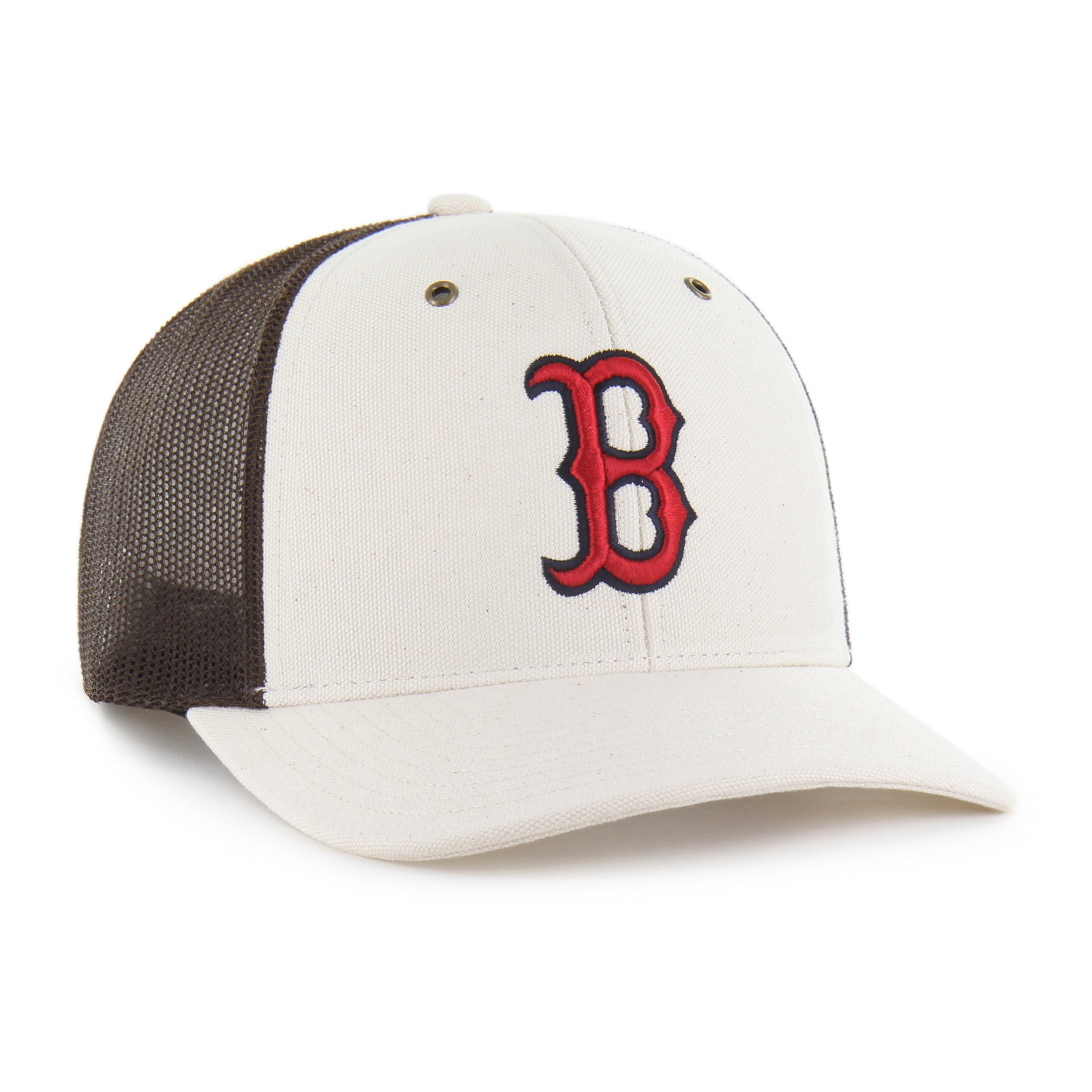 47-trucker-boston-red-sox-carhartt-cap-natural-snapback image 4