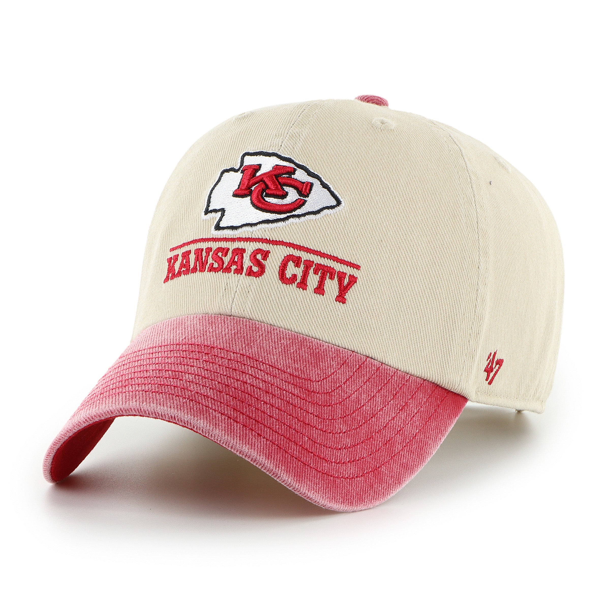 47-clean-up-kansas-city-chiefs-cap-mojave-two-tone-twill image 1