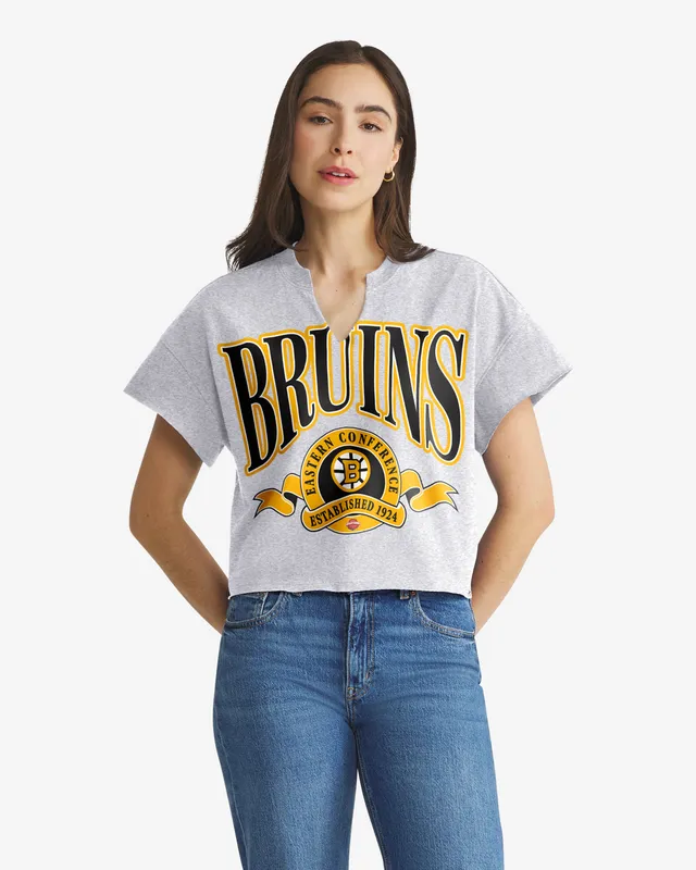 47-brand-banners-out-bruins-t-shirt-damen-grau-oversized image 1
