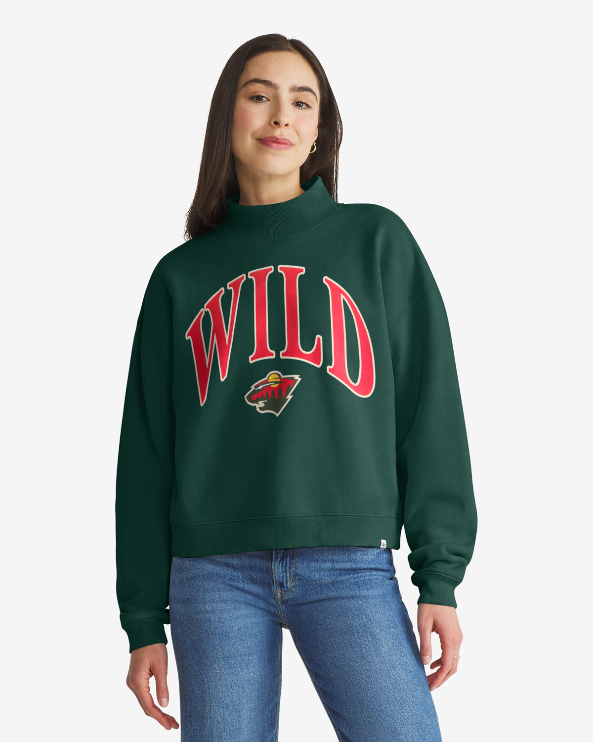 47-brand-vantage-minnesota-wild-pullover-dunkelgr-n-damen image 1