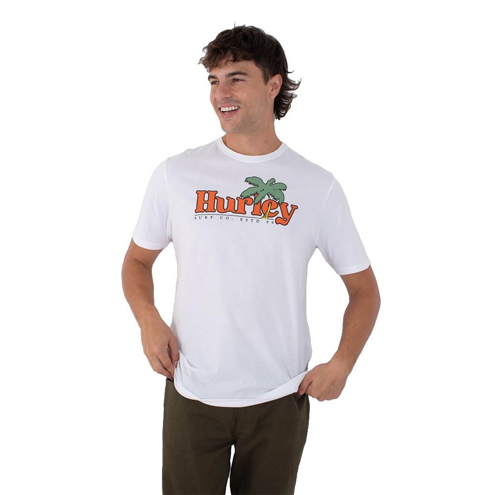 hurley-oz-t-shirt-herren-xl-kurzarm-klassisch image 1
