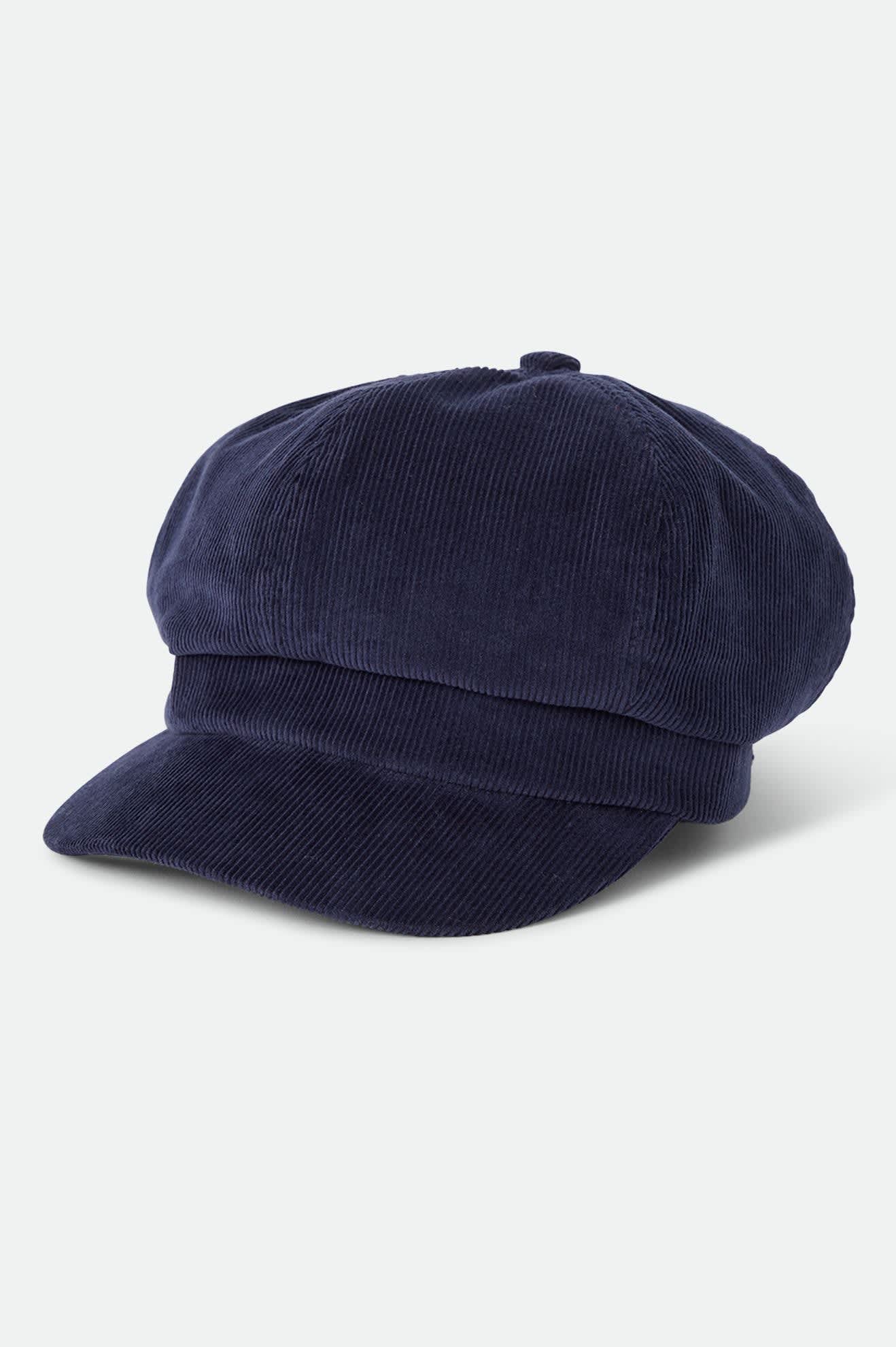 brixton-bailey-cap-navy-corduroy-baumwoll-cap image 1