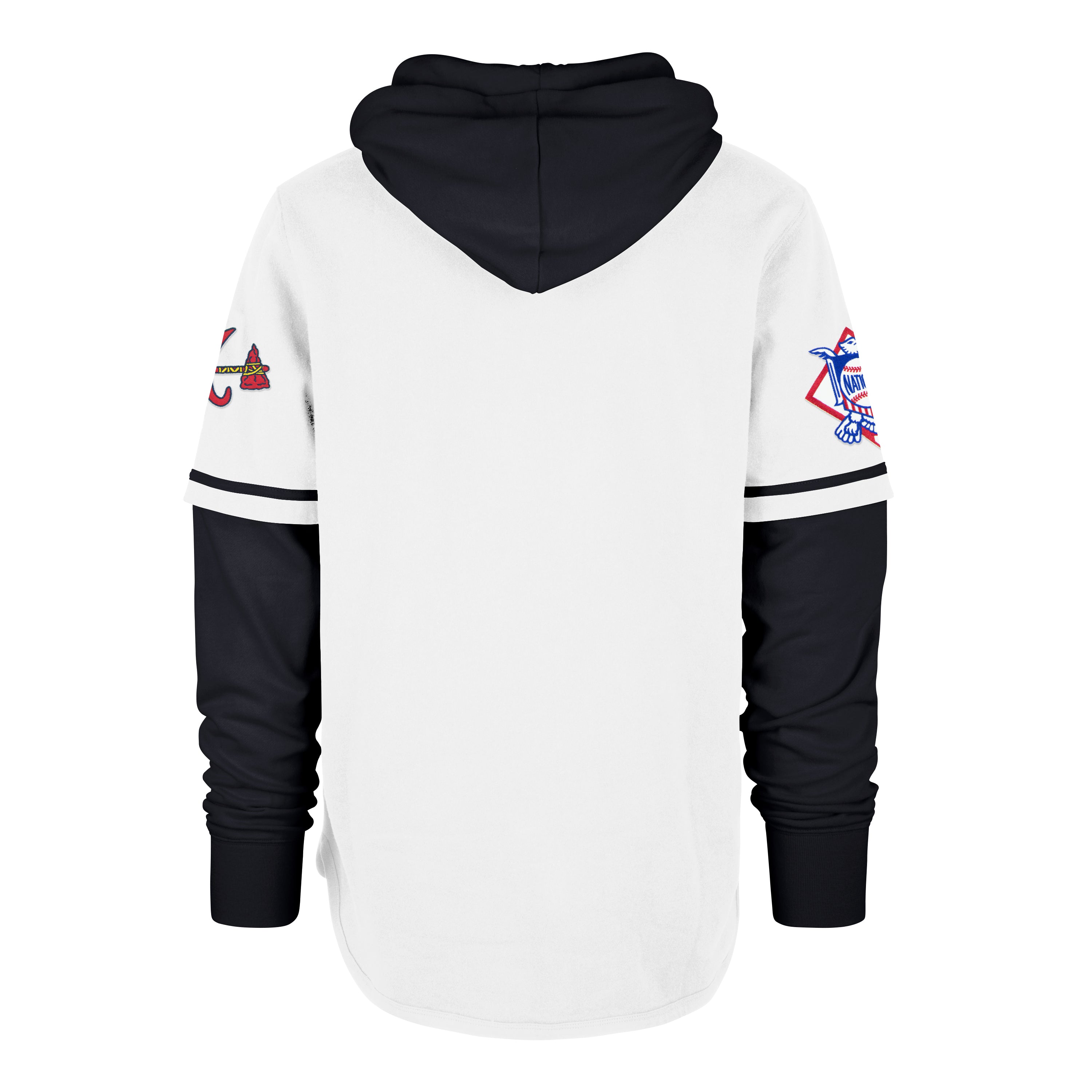 47-brand-trifecta-shortstop-atlanta-braves-hoodie-white-wash image 2
