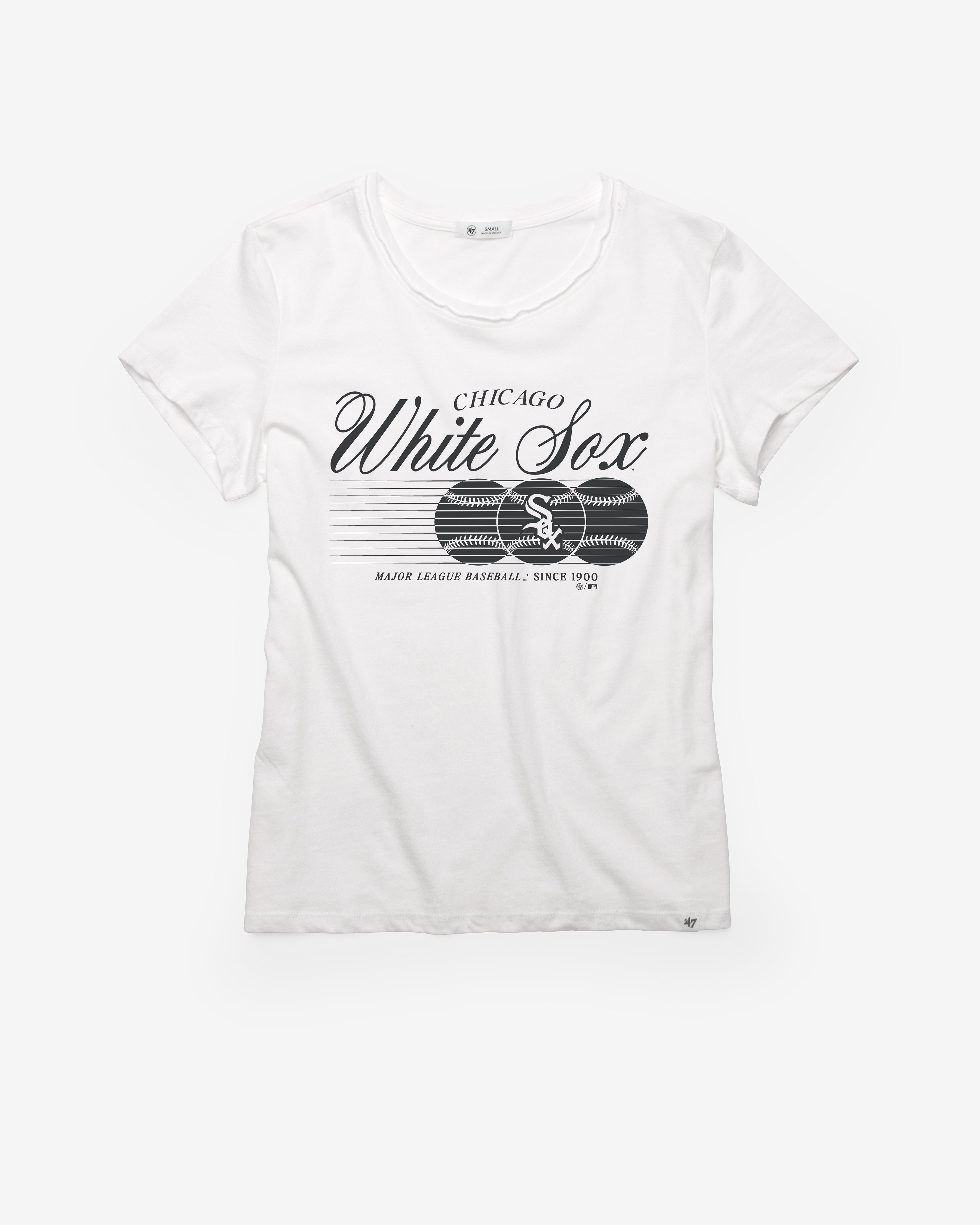 47-foundation-chicago-white-sox-frankie-t-shirt-damen-wei image 1