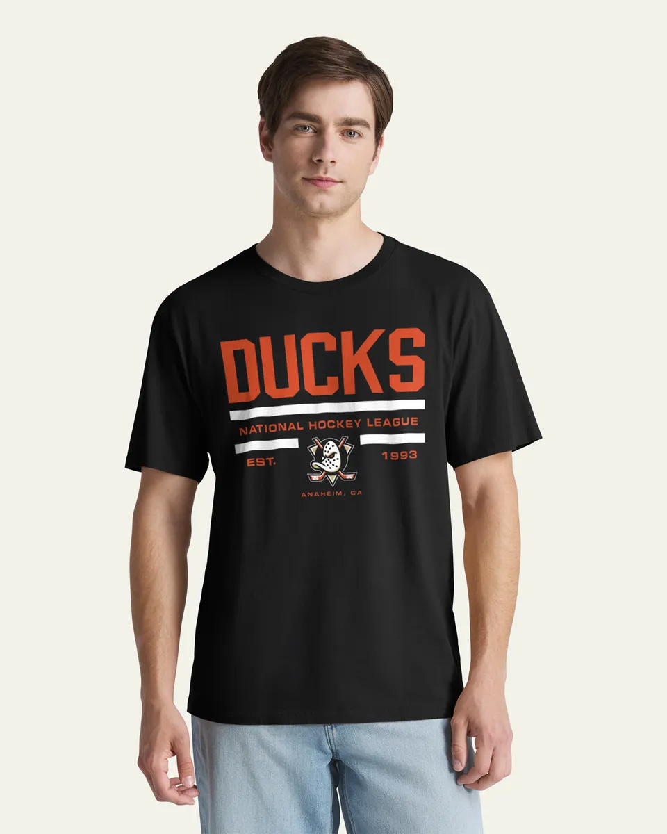 47-brand-ducks-stack-block-t-shirt-schwarz image 1