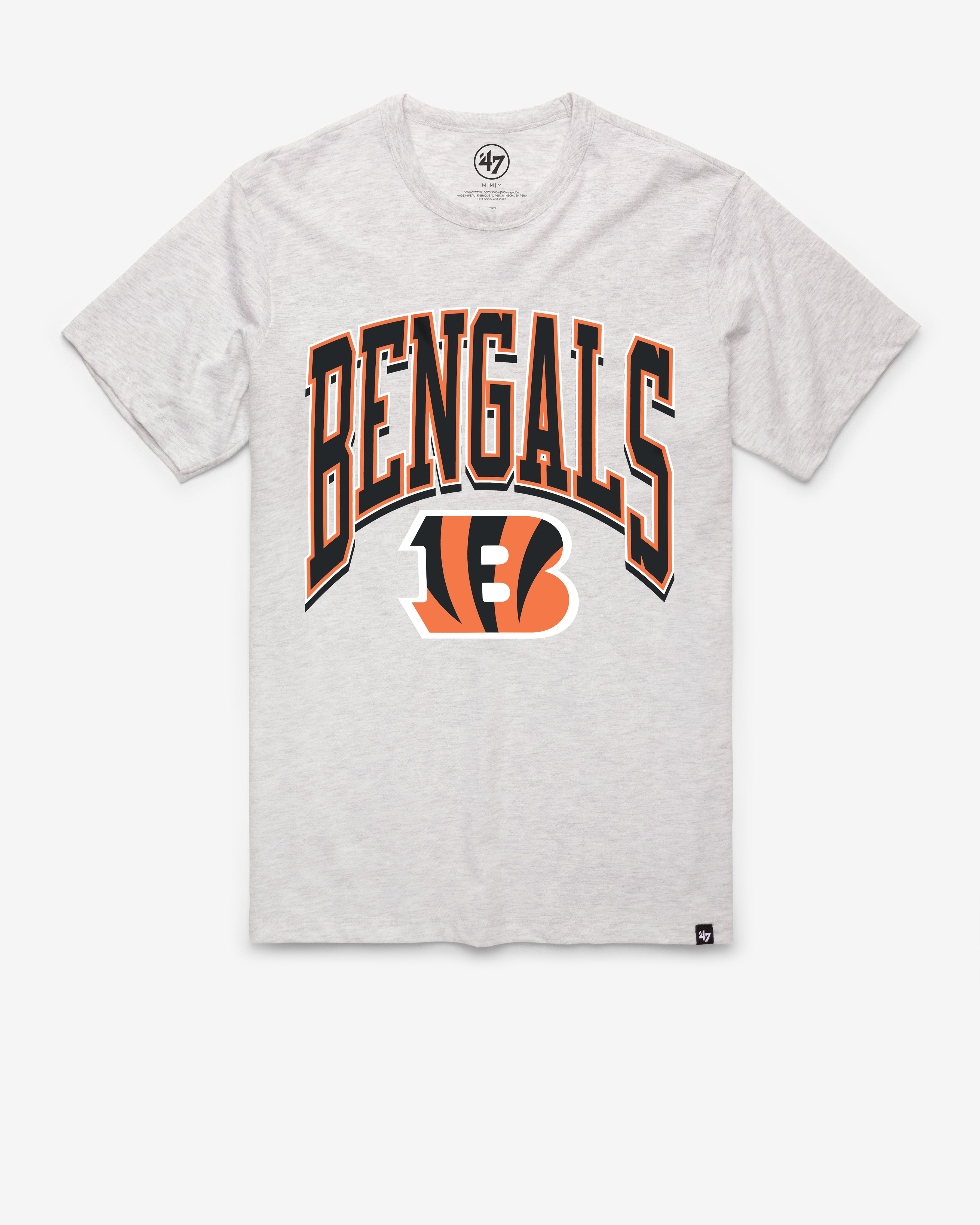 47-franklin-tee-cincinnati-bengals-t-shirt-relay-grey image 1