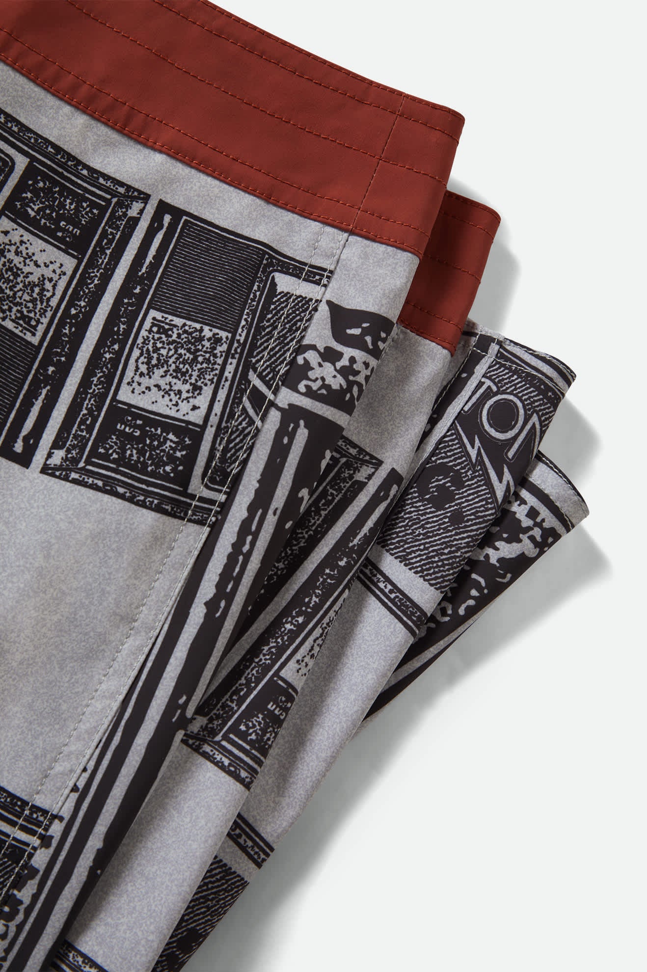 brixton-blitz-boardshort-21-tv-checker-badehose-herren image 5