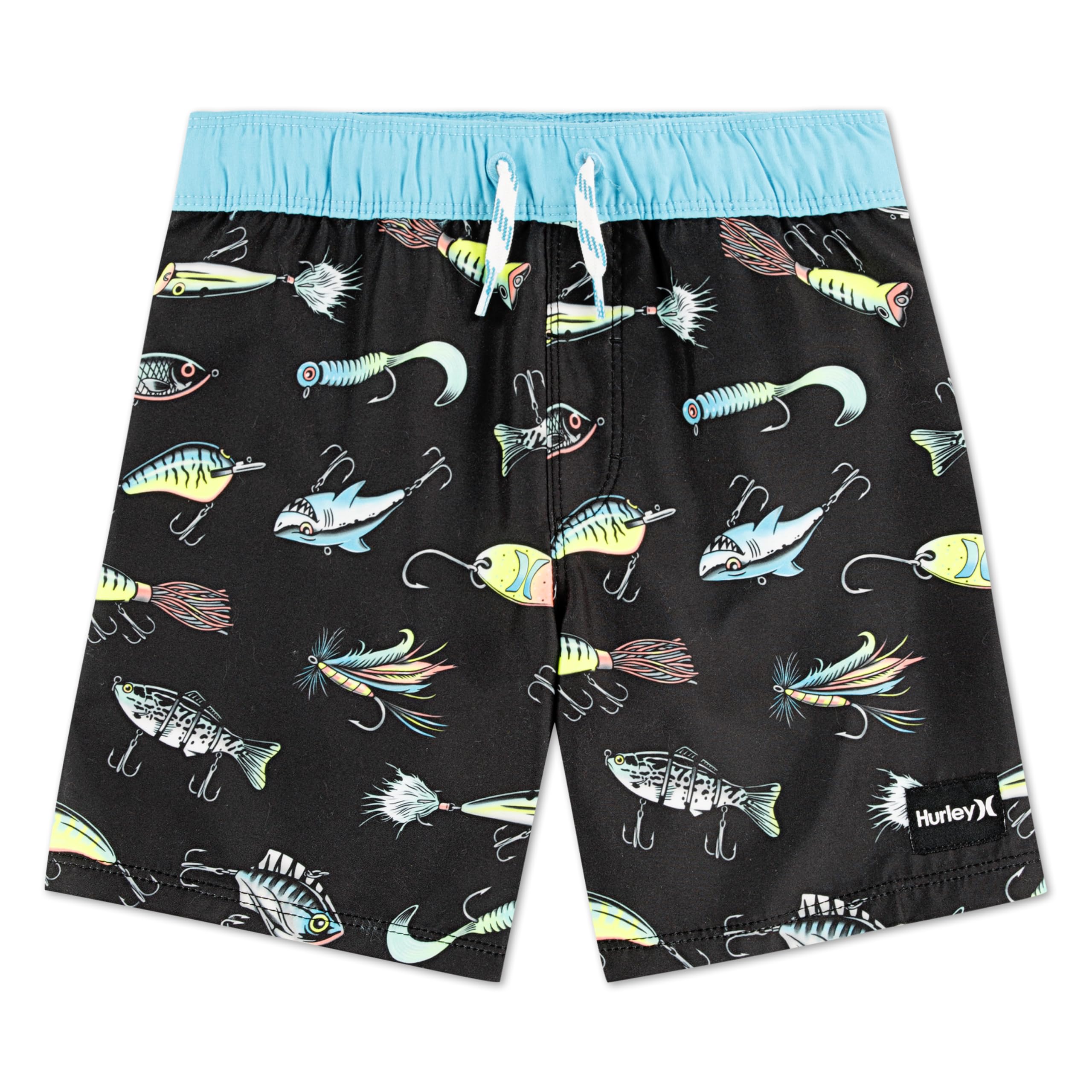 hurley-hybrid-stretch-pull-on-shorts-jungen-schwarz image 6