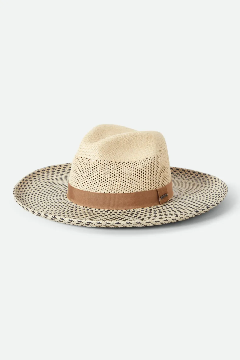 brixton-evangeline-panama-rancher-strohhut-natural-black image 1