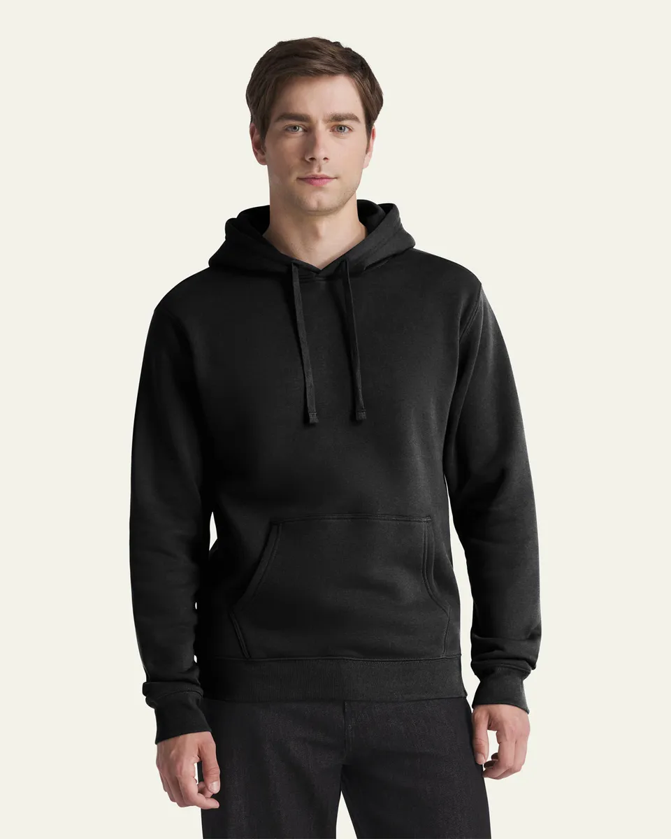 47-brand-everyday-hoodie-black-kapuzenpulli-baumwolle-herren image 1