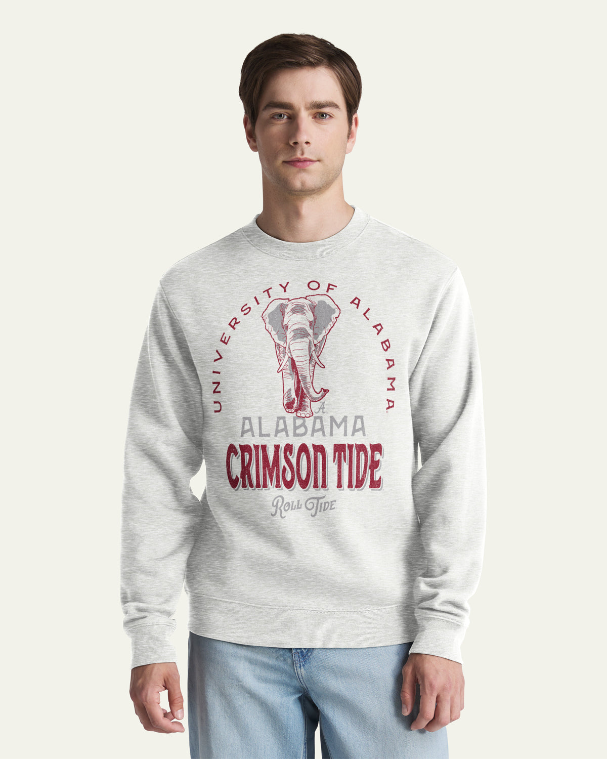 47-everyday-crew-alabama-sweatshirt-herren-relay-grey-fleece image 1