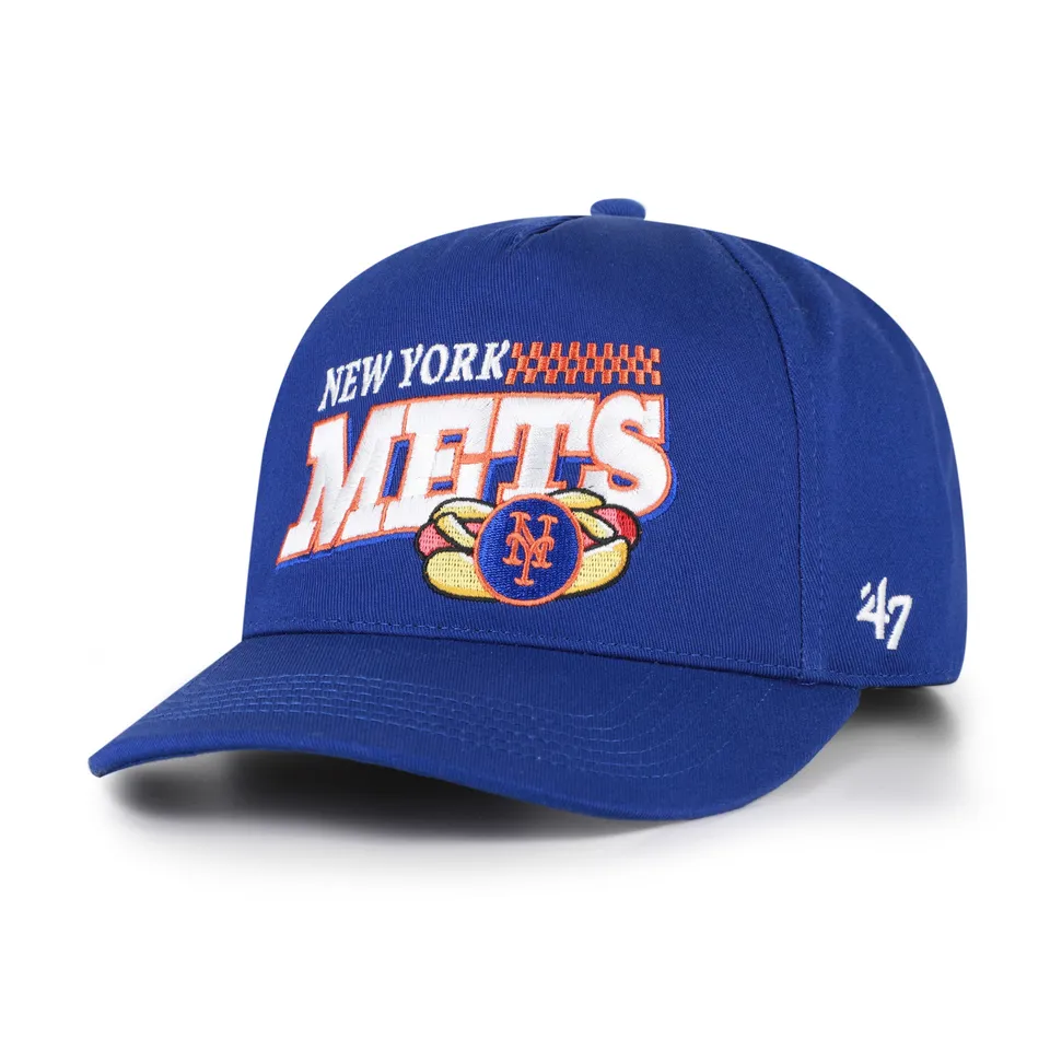 47-brand-new-york-mets-on-the-grill-hitch-cap-royal-snapback image 1