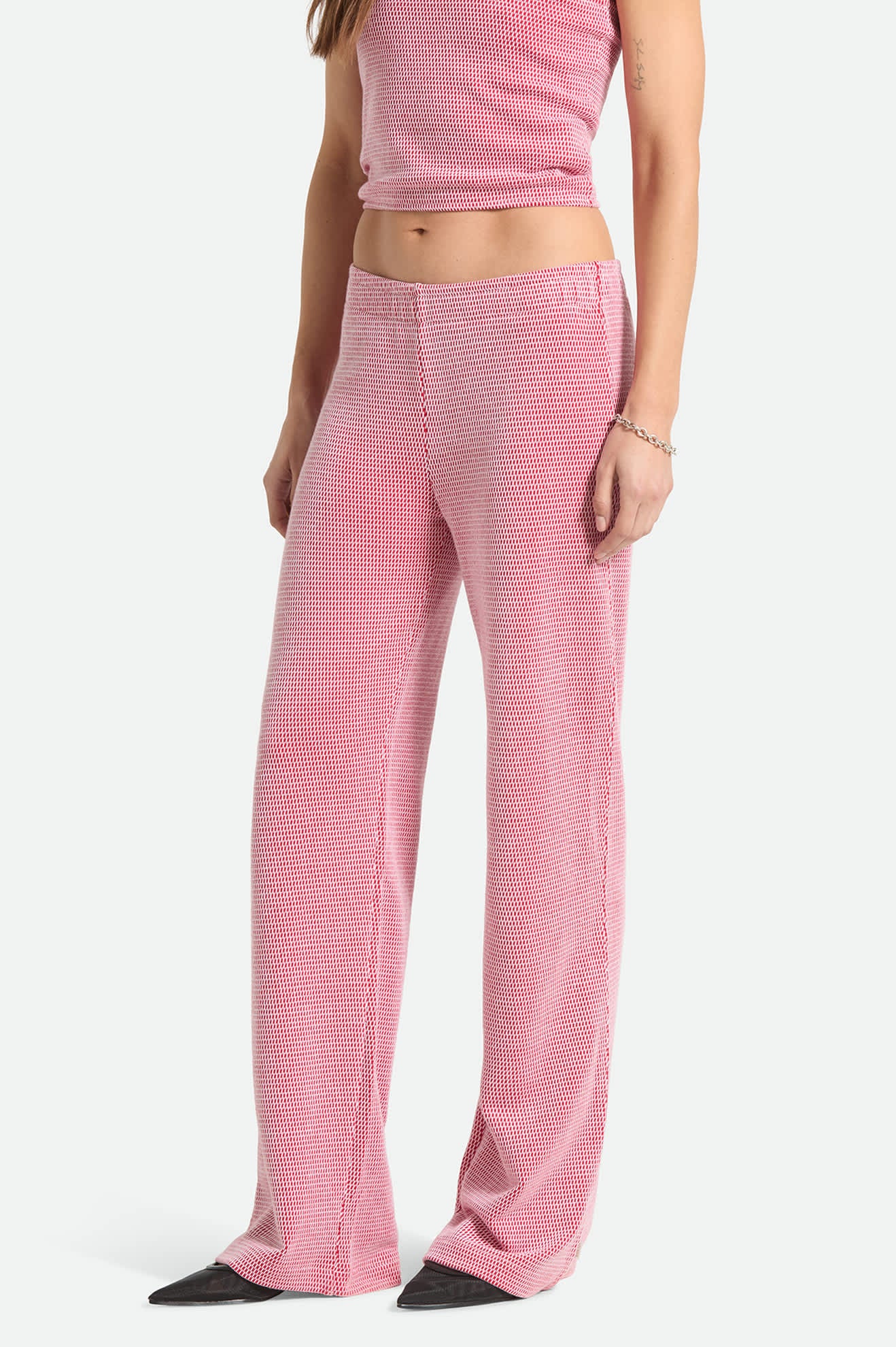 brixton-siesta-knit-pant-hose-adrenaline-rush-white-weave-baumwolle image 3