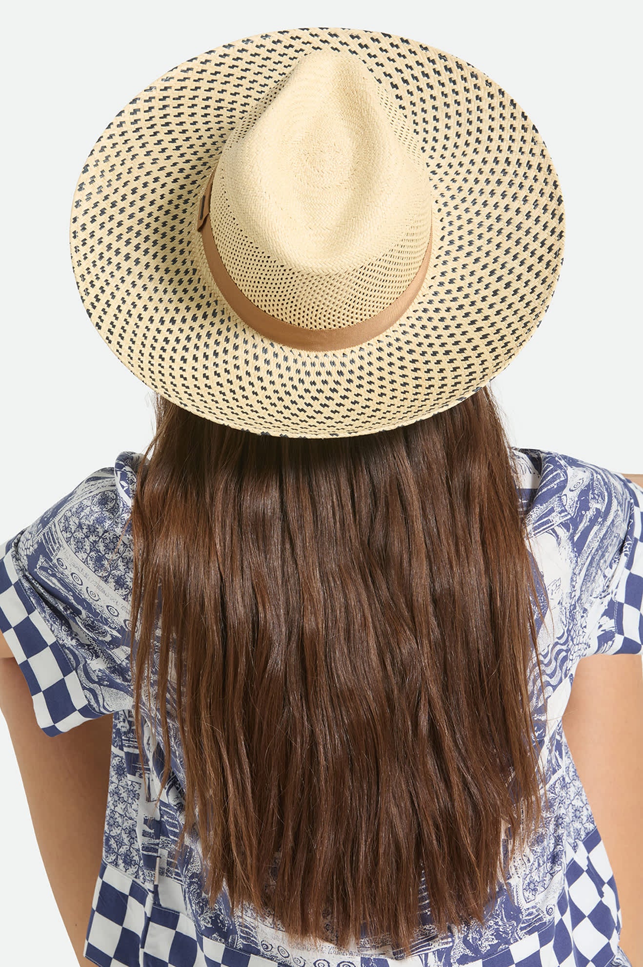 brixton-evangeline-panama-rancher-strohhut-natural-black image 4
