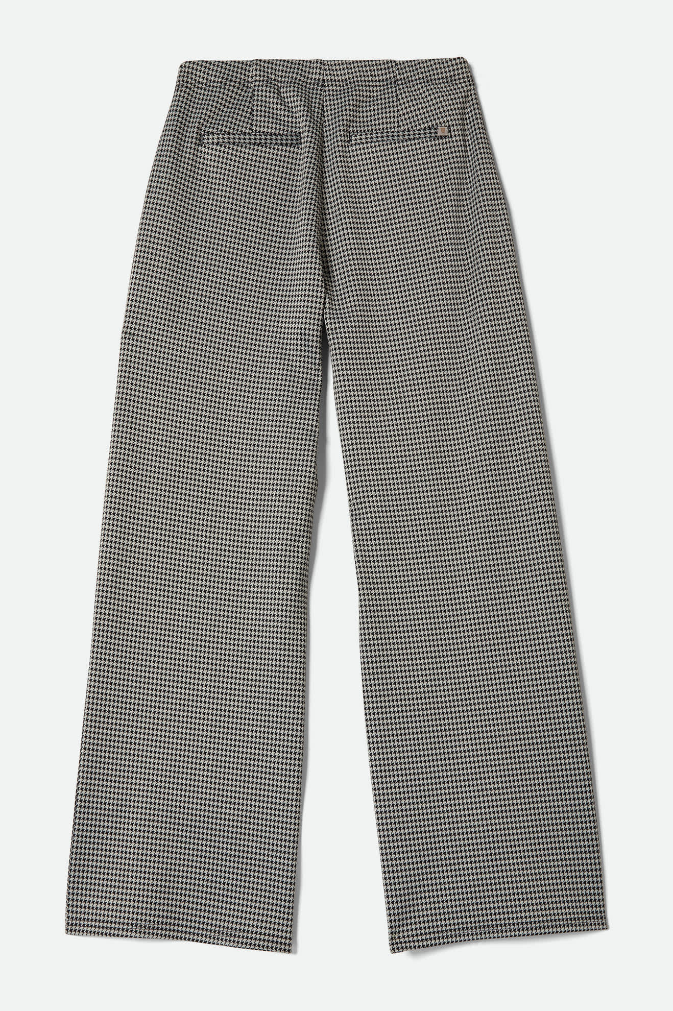 brixton-houndstooth-leisure-trouser-hose-winter-white-black image 7