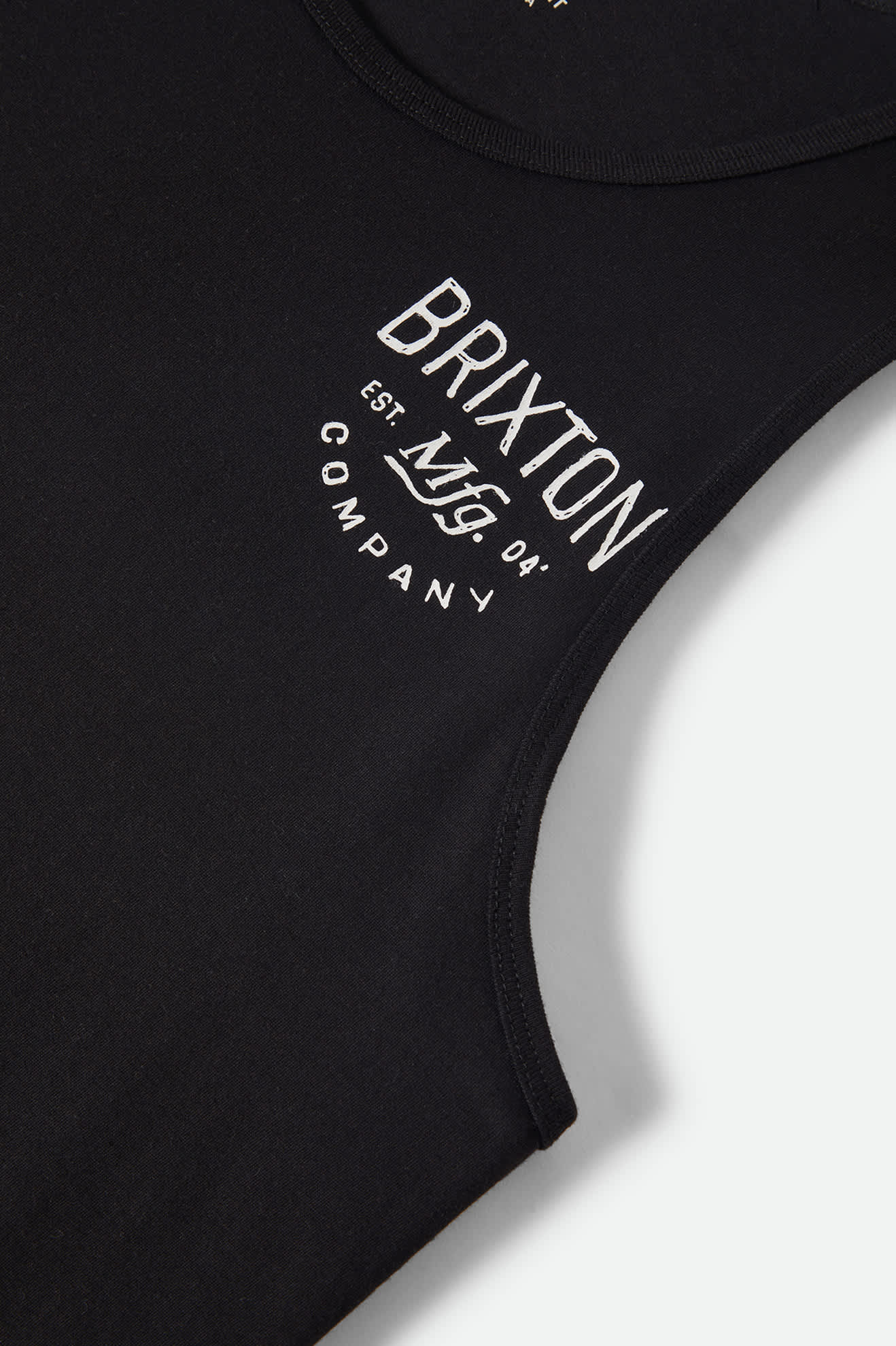 brixton-fremont-tank-top-black-baumwolle-mfg-print image 4