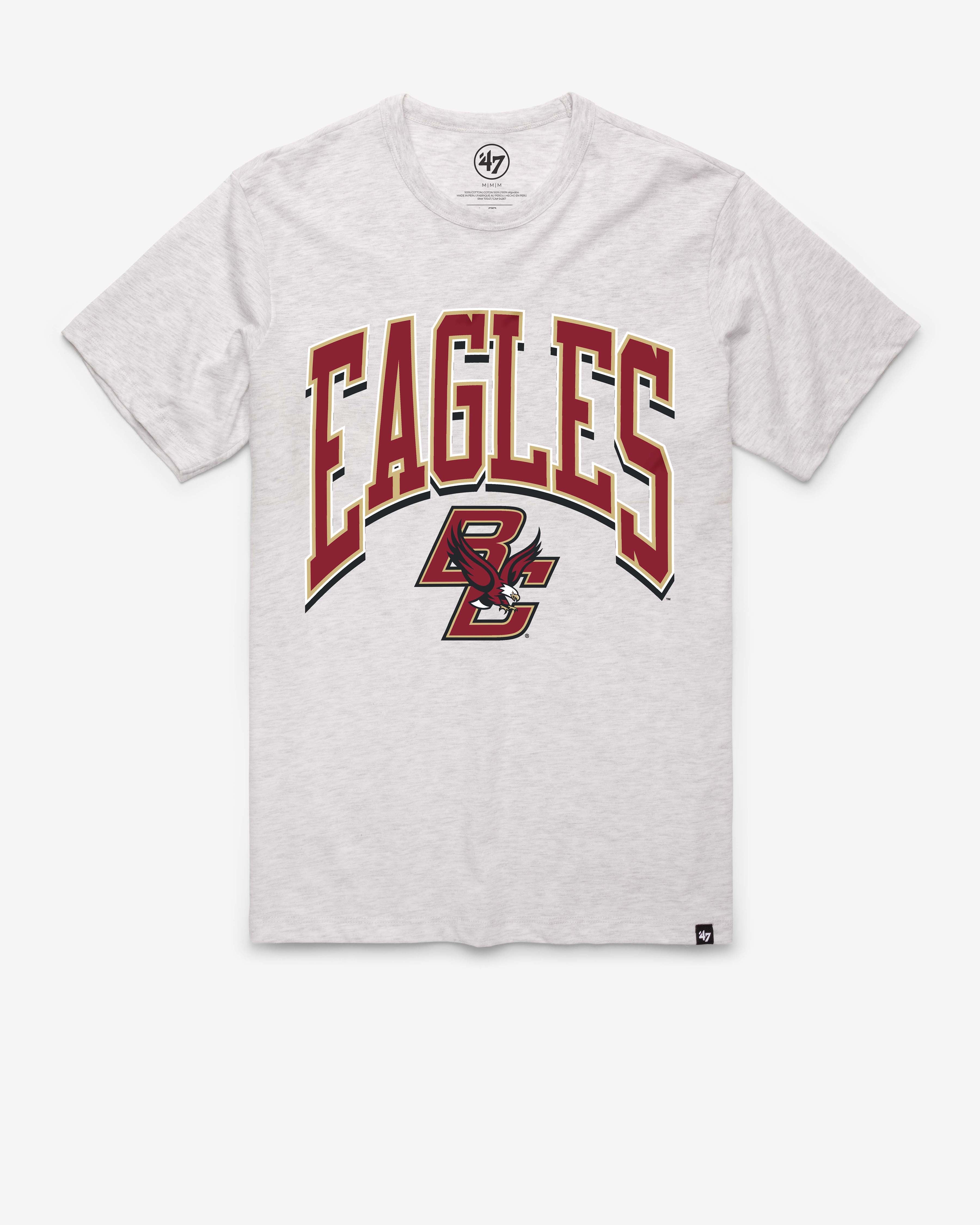 47-brand-47-franklin-tee-boston-college-t-shirt-relay-grey image 1