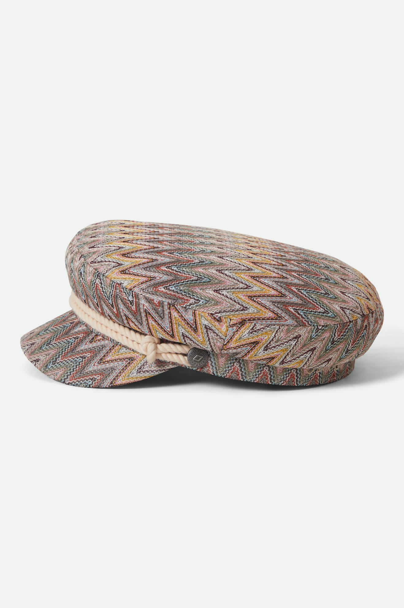 brixton-fiddler-fisherman-cap-multi-zigzag-kordel image 5
