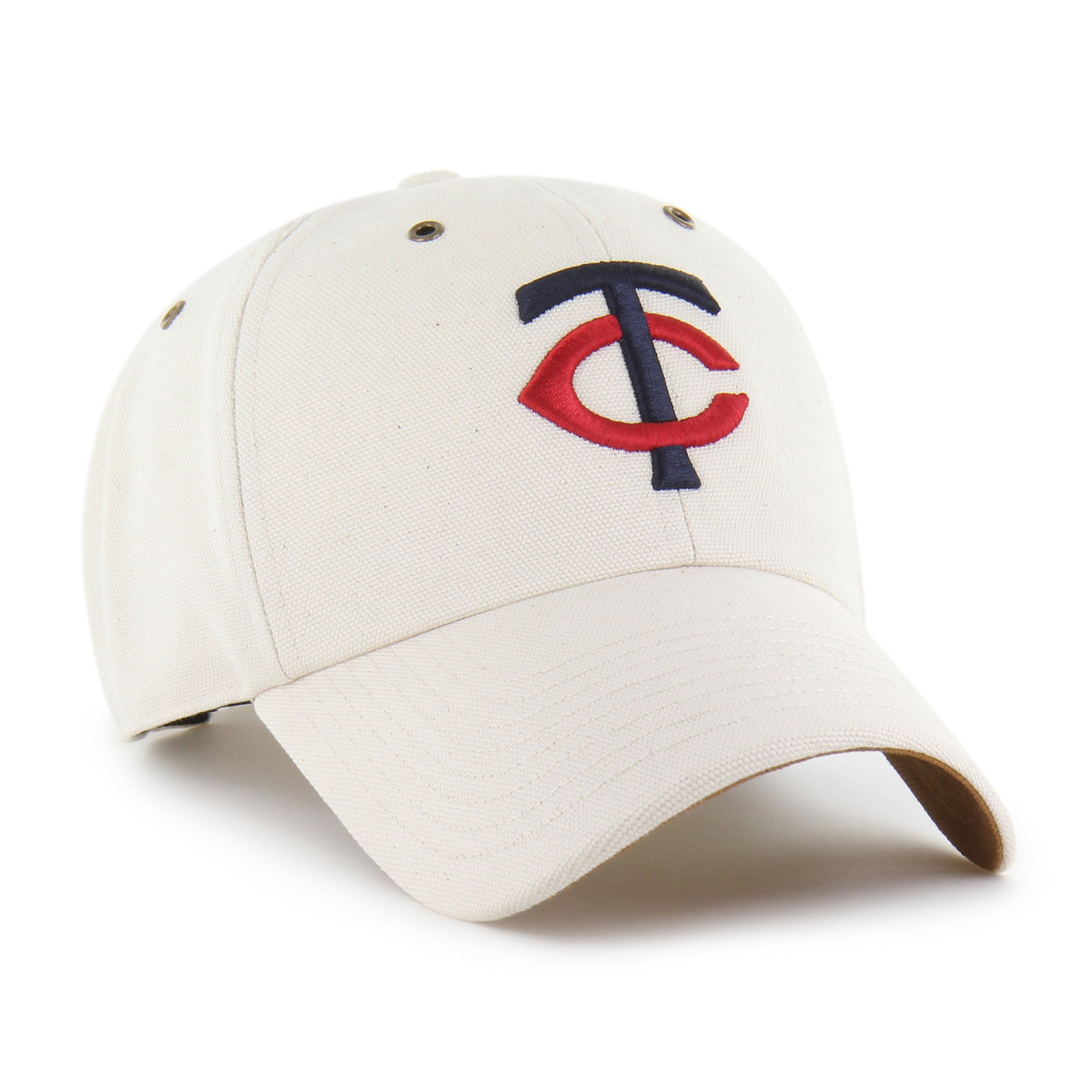 47-clean-up-minnesota-twins-carhartt-undyed-cap-natural image 4