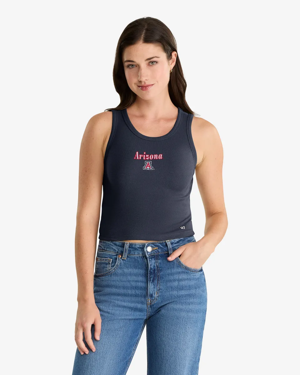 47-foundation-tee-arizona-wildcats-baby-rib-tank-top-navy image 1