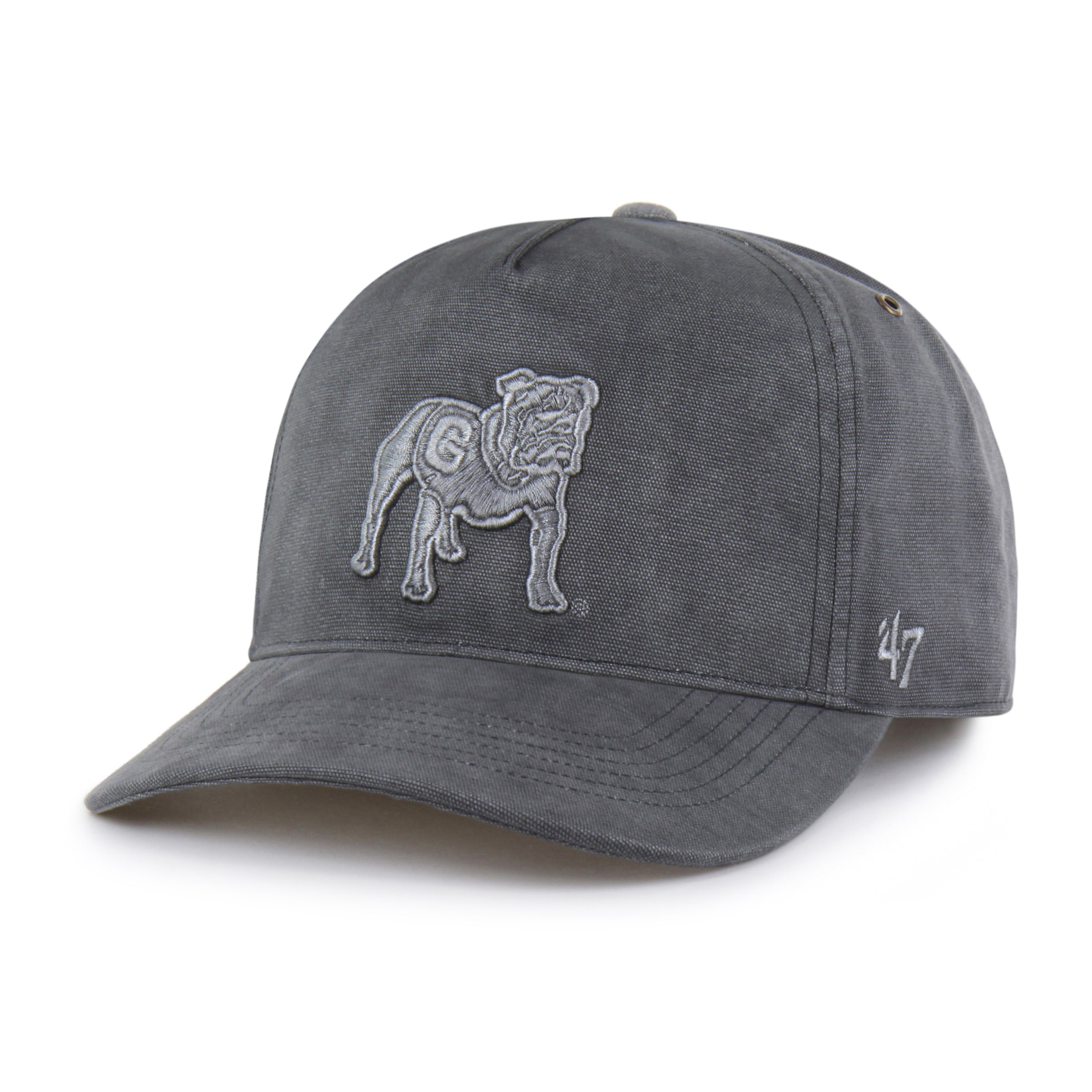 47-hitch-georgia-bulldogs-carhartt-cap-schwarz-snapback image 4