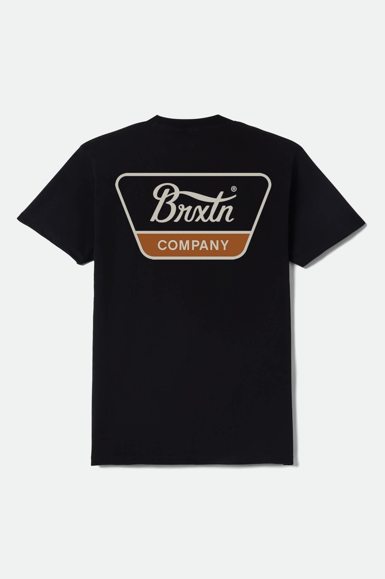 brixton-linwood-t-shirt-schwarz-standard-print image 1