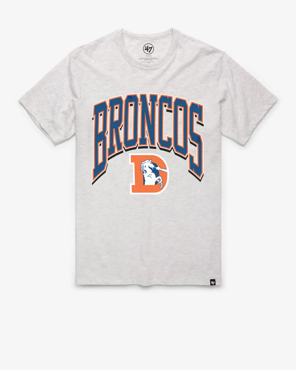 47-franklin-tee-denver-broncos-t-shirt-relay-grey-vintage image 1