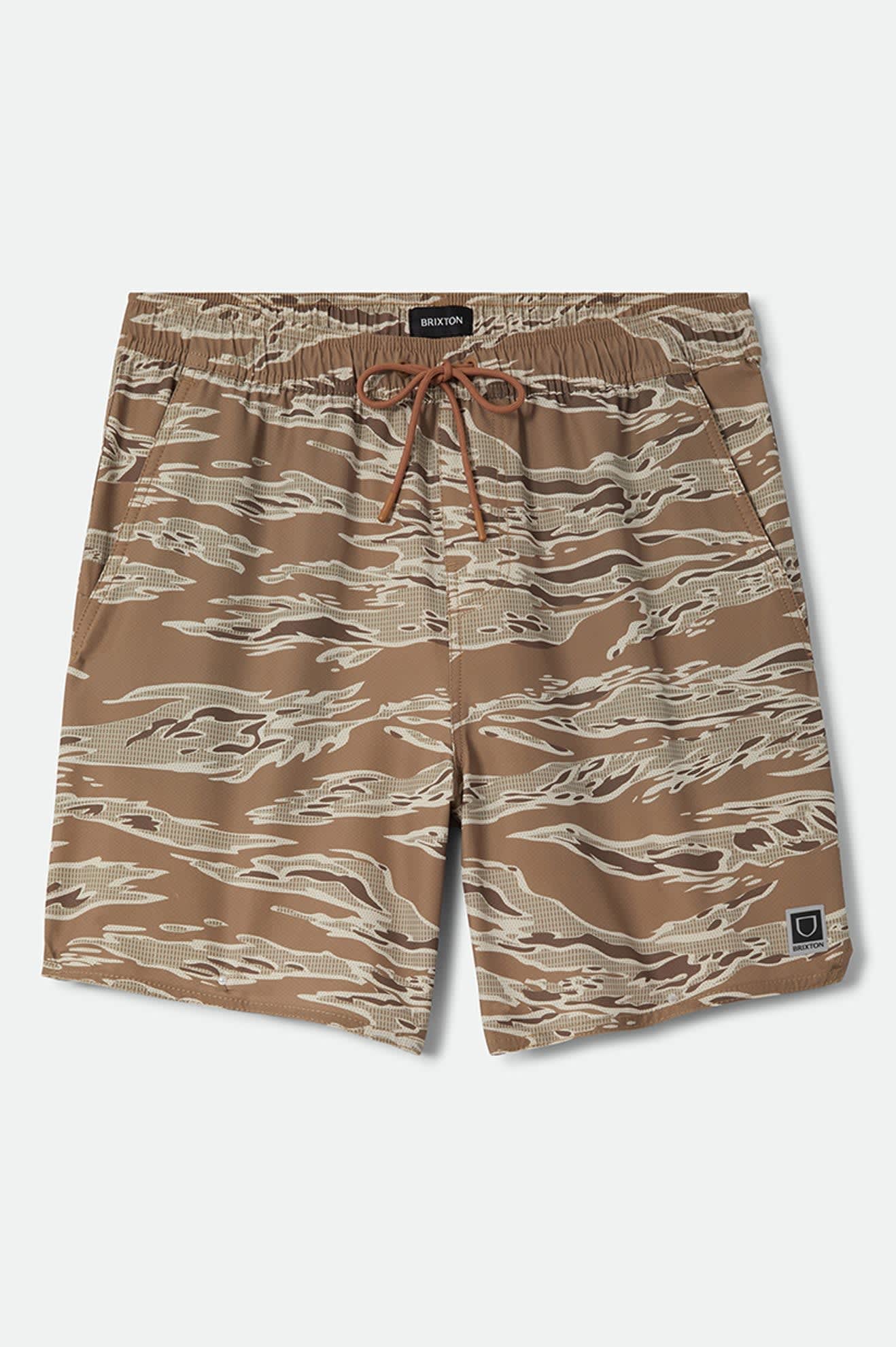 brixton-journey-active-short-shorts-desert-tiger-camo image 1