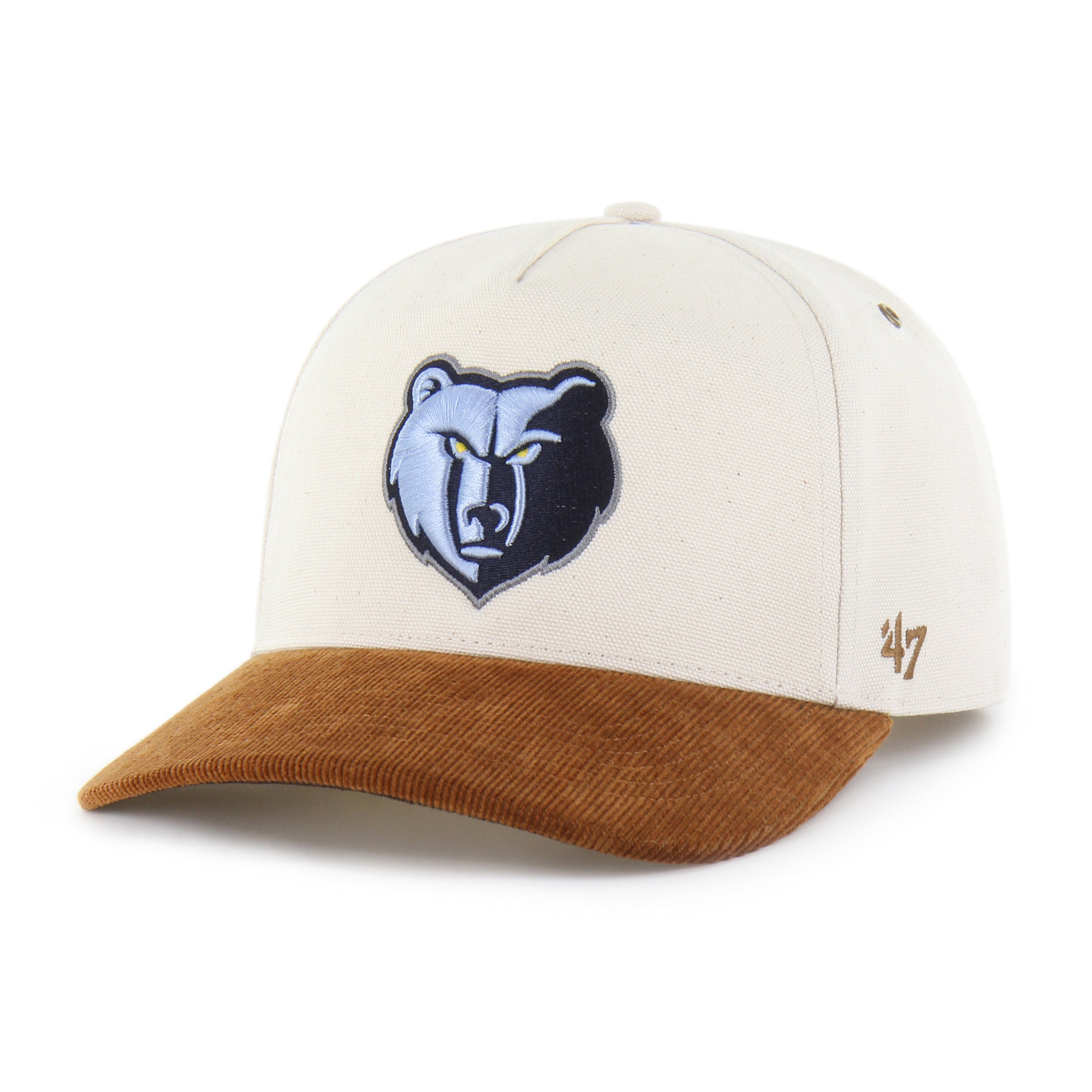 47-brand-47-hitch-memphis-grizzlies-cap-natural-snapback image 1