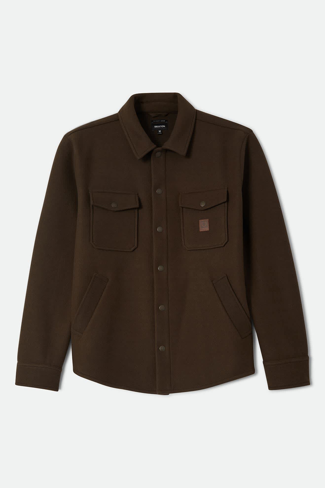 brixton-durham-felted-stretch-jacke-walnut-brown image 1