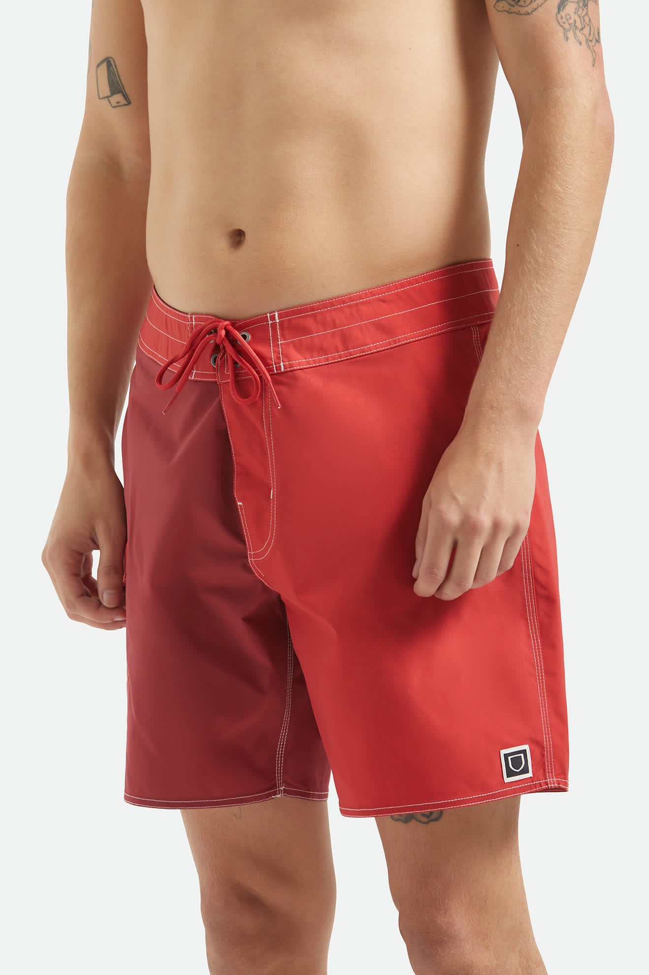 brixton-classic-trunk-17-boardshorts-adrenaline-rush-robust-red image 5