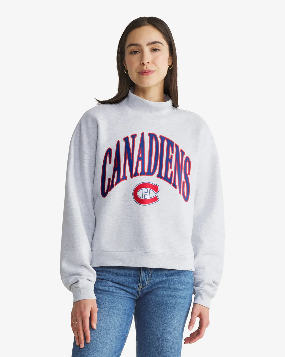 47-headline-vintage-vantage-mock-pullover-damen-grau image 1