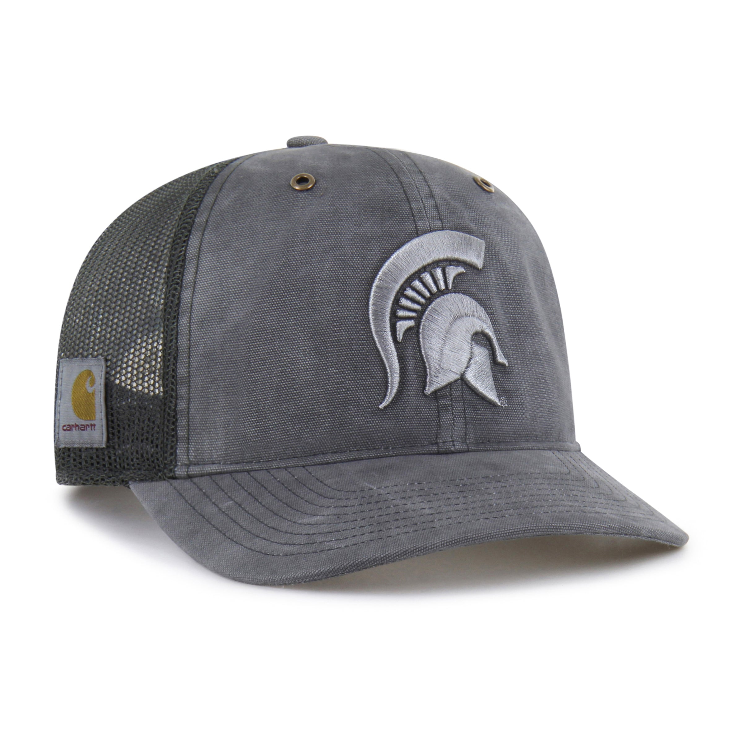 47-trucker-michigan-state-spartans-carhartt-dyed-cap-osf image 1