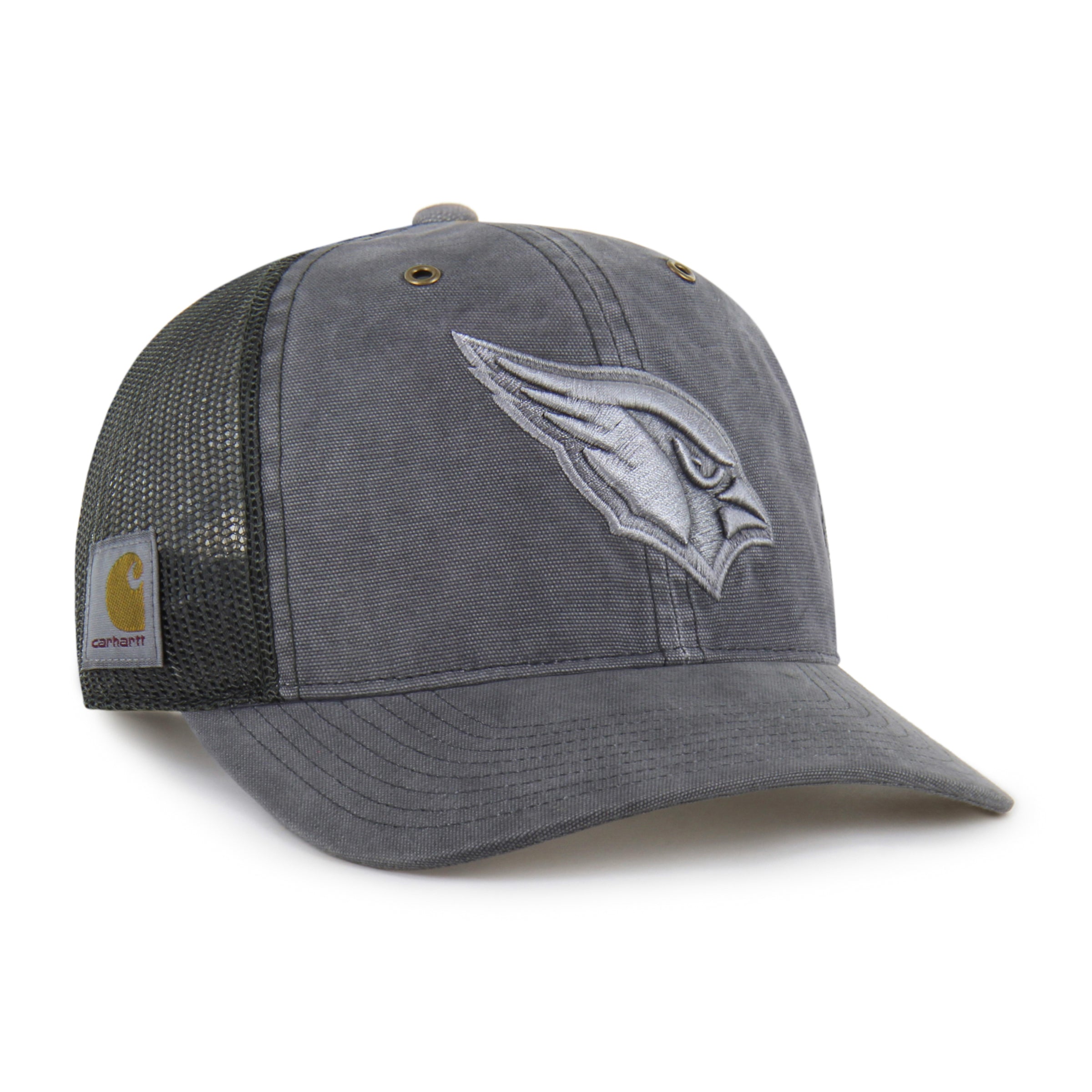 47-trucker-arizona-cardinals-carhartt-dyed-cap-schwarz-osf image 1