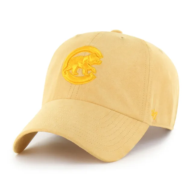 47-clean-up-chicago-cubs-ballpark-suede-cap-gold image 1