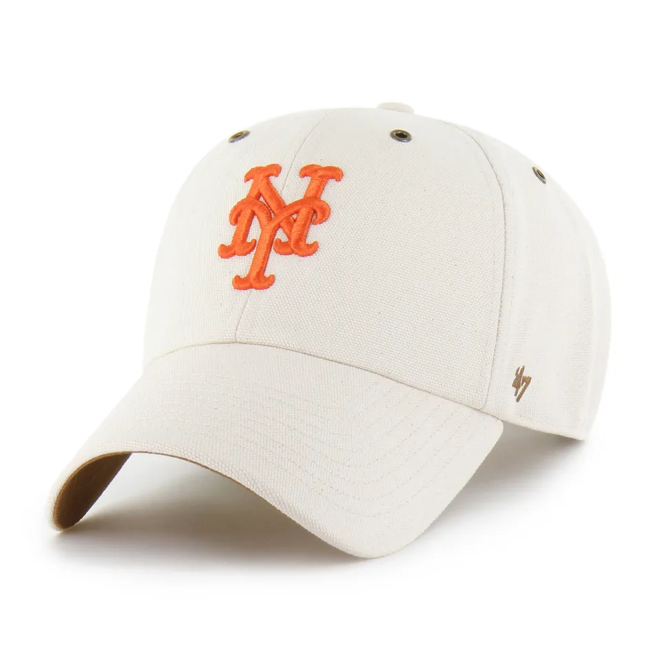 47-brand-clean-up-new-york-mets-carhartt-kappe-natural image 1