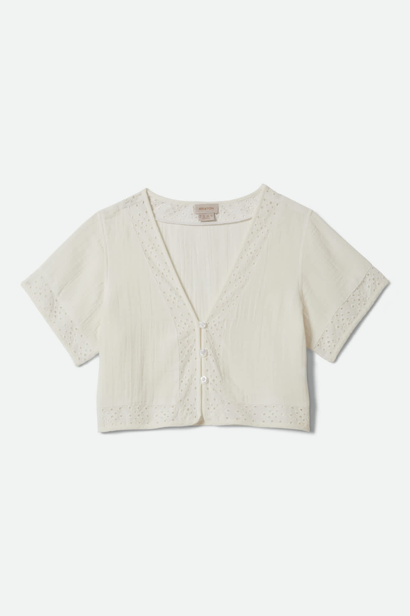 brixton-seaside-eyelet-top-damen-off-white-lochstickerei image 2