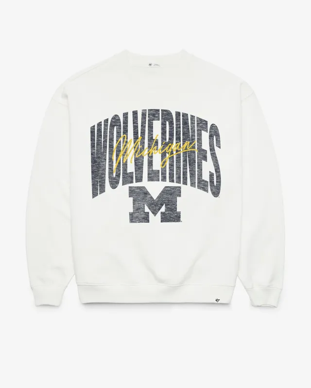 47-brand-headline-crew-michigan-muse-sweatshirt-damen-sandstone image 1