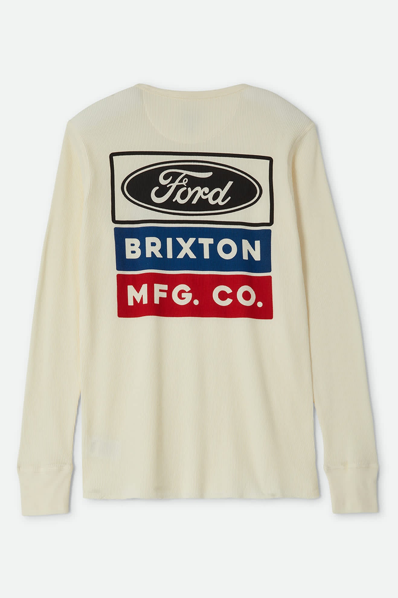 brixton-ford-service-waffle-shirt-wimbledon-white-herren image 8